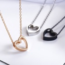 fashion simple hollow heart clavicle chain wholesalepicture7