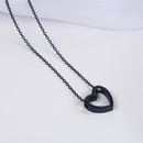 fashion simple hollow heart clavicle chain wholesalepicture8