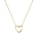 fashion simple hollow heart clavicle chain wholesalepicture11
