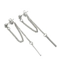 Temperament simple tassel hanging long earrings Korean fashion ear jewelry wholesalepicture9