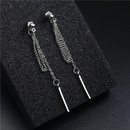 Temperament simple tassel hanging long earrings Korean fashion ear jewelry wholesalepicture10