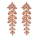 European and American exaggerated leaf long earrings fashion red earrings wholesalepicture9