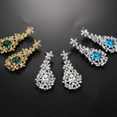 new simple stained glass rhinestone earrings fashion earrings wholesalepicture8