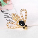 New fashion insect bee brooch diamondstudded pearl brooch clothing accessoriespicture9