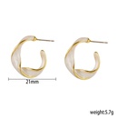 Sterling Silver Needle Korean Style Stylish Good Texture Dripping Oil Irregular Earrings Niche Personality Wild Earrings Female Factory Wholesalepicture11