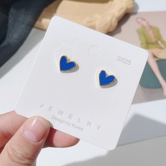 Versión coreana de los nuevos aretes de amor de moda Ins wild earrings