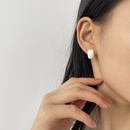 Koreanische Version neue Herbst und Winter einfache tropfende lohrringe Textur geometrische Ohrringepicture10