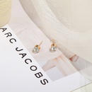 Korean style elegant temperament rhinestone earrings ins trend new earringspicture8