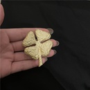 Ancient Golden Clover HighEnd Brooch Female AntiEmptied Safety Pin Niche Cute Wild Pin Fixed Clothes Accessoriespicture10