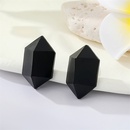 nuevos pendientes de gelatina de resina geomtrica tridimensional de color caramelo simple transfronterizapicture11