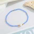 simple new pearl beaded bracelet handwoven rice bead elastic braceletpicture10