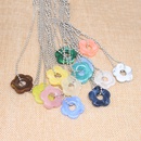 Simple Personality Hollow Flower Necklace Color Flower Sweater Chain Jewelrypicture9
