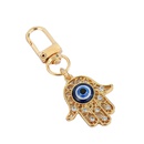 Creative Devils Eye Keychain Blue Eyes Key Ring Handbag Pendant Oil Dripping Eyes Door Latch CrossBorder Sold Jewelrypicture16