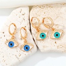Ornament Bohemian Europe and America Cross Border Turkish Eye Earrings Metal Devils Eye Colorful Oil Necklacepicture6