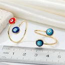 Ornament Trend Vintage Dripping Oil Color Devils Eye Ring Turkish Eye Europe and America Cross Borderpicture12