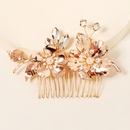 bridal headdress with rhinestone comb wedding wedding dress accessories fashion hair combpicture9