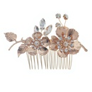 bridal headdress with rhinestone comb wedding wedding dress accessories fashion hair combpicture13