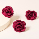 Amazon Hot Japanese and Korean Hair Accessories Mori Style Artificial Flower Bridal Headdress Exquisite Beautiful Rose UShaped Hair Pinpicture8