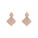 copper microinlaid zircon full pearl pendant earrings Korean earringspicture11
