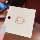 Korean version of microinlaid zircon opal opening adjustable Korean fashion ringpicture7