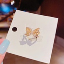 Korean version of microinlaid zircon butterfly opening adjustable Korean fashion ringpicture8