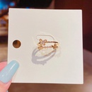 Thick Gold Plating LongLasting Color Retention Korean Fashion Bowknot Ring Female Korean Simple Cold Style Ringpicture9