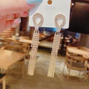 new fashion tassel full of zircons Korean earringspicture9
