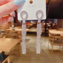new fashion tassel full of zircons Korean earringspicture10