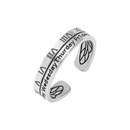 new retro ring personality hiphop street style open letter ring wholesalepicture9