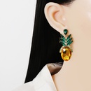 55830 New Fruit Pineapple Stud Earrings Exaggerated Personalized Simple Female Earrings Ornamentpicture8