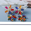 new geometric flower hollow diamond earrings pendant earrings personality bohemian ear jewelrypicture11