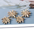 new geometric flower hollow diamond earrings pendant earrings personality bohemian ear jewelrypicture12