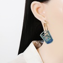 retro exaggerated temperament geometric personality cup earringspicture11