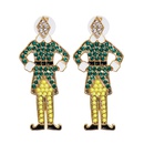 Europe and the United States New Creative Cartoon Nutcracker Earrings Wholesalepicture8