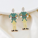 Europe and the United States New Creative Cartoon Nutcracker Earrings Wholesalepicture10
