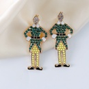 Europe and the United States New Creative Cartoon Nutcracker Earrings Wholesalepicture11