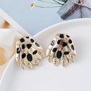 55847 European and American New Alloy Exaggerated Personalized HandShaped Brush Female Stud Earrings Simple Versatile Accessories Earringspicture7