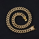 European and American thick Cuban chain bracelet necklace wholesalepicture13