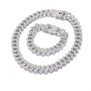 European and American thick Cuban chain bracelet necklace wholesalepicture16