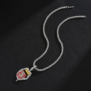 European and American New Tennis Chain Skull Lips Tongue Fashion Accessories Cuban Pendant Single Row Chain Net Ball Chain Necklacespicture11