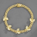 New Butterfly Accessories Thick Necklace Bracelet Wholesalepicture11