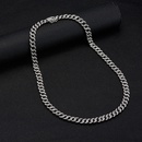 hip hop cuban necklace simple 9mm plain chain necklace wholesalepicture12