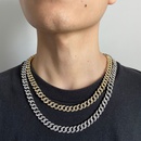 hip hop cuban necklace simple 9mm plain chain necklace wholesalepicture13