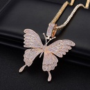 Hip Hop Fashion Accessories Fashion Jewelry Copper Butterfly Pendantpicture9