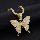 Hip Hop Fashion Accessories Fashion Jewelry Copper Butterfly Pendantpicture10