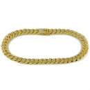 Manufacturers Supply Amazon Hot Hip Hop Cuban Link Chain Copper Inlaid Zircon Cuban Link Chain Bracelet Necklacepicture9