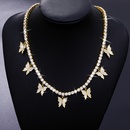 2022 New Style Necklaces European Hip Hop CrossBorder Fashion Trend Creative Personality Butterfly Chain Cuban Link Chain Necklacepicture11