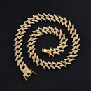 European and American Cuban necklace niche hip hop 15mm accessories clavicle chainpicture9