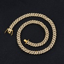 Cuban Necklace Female Mens Fashion Ins Cold Style Hip Hop New Trending Fashion Trendy Clavicle Chain 9mmpicture10