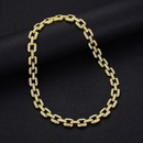 Europe and America Cross Border Cuban Link Chain Necklace Mens 2022 Ornament 12mm New Trend Wholesalepicture14